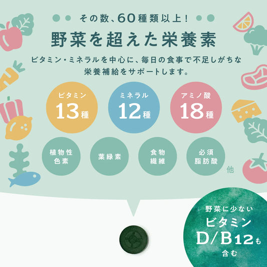 クロレラtasumo 筑後産クロレラ100%