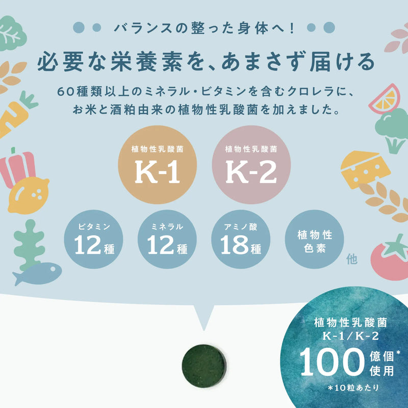 必要な栄養素を、あまさず届ける